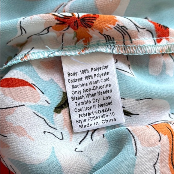 Stitch fix Top - Blue and Red - Picture 6 of 7